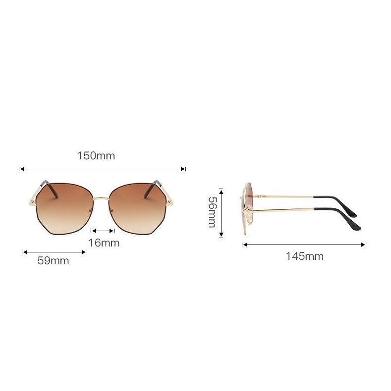 Kính râm nữ chống tia UV phiên bản Hàn Quốc - KM41