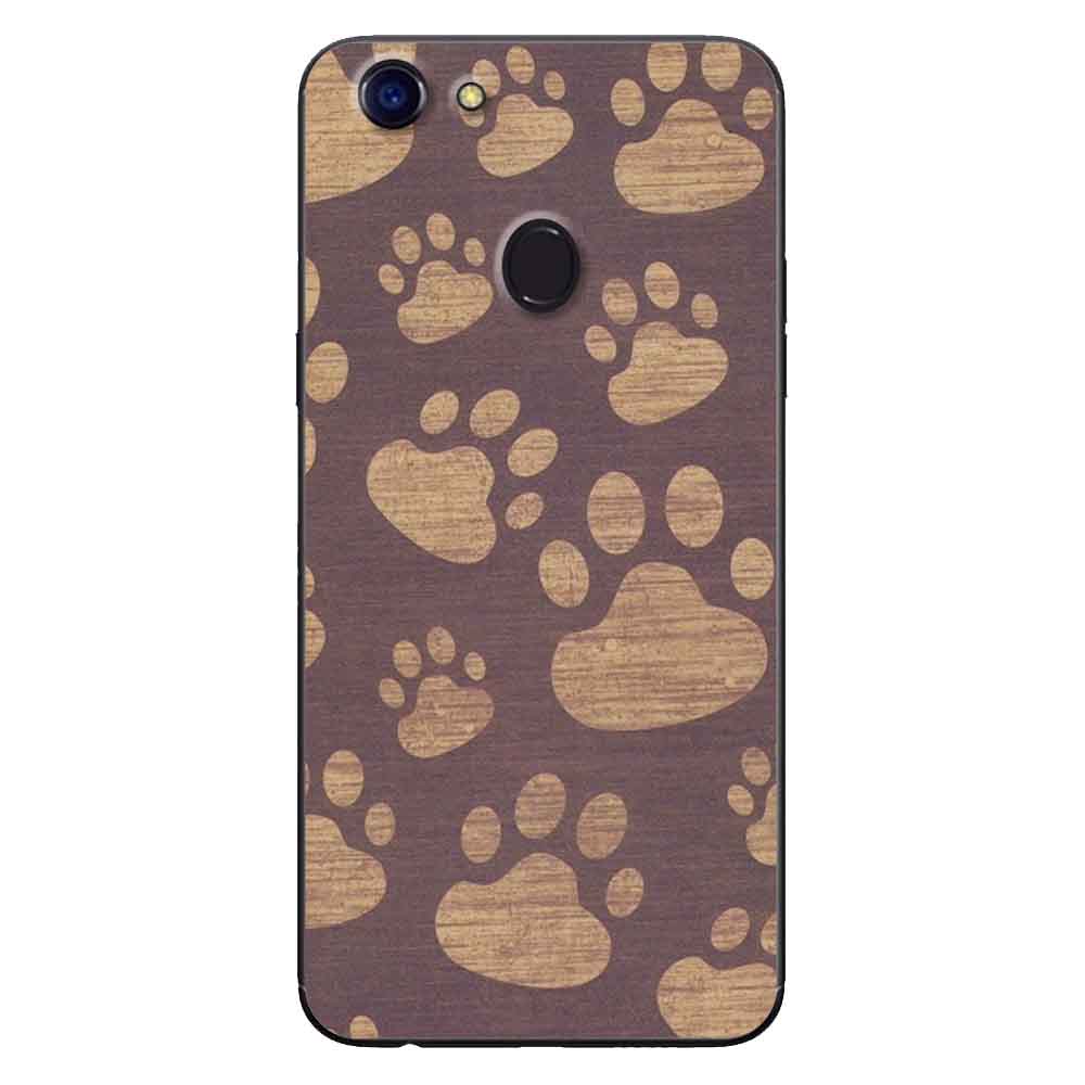 Ốp Lưng in cho Oppo F5 - F5 Youth Mẫu Chân Hình Thú - Hàng Chính Hãng
