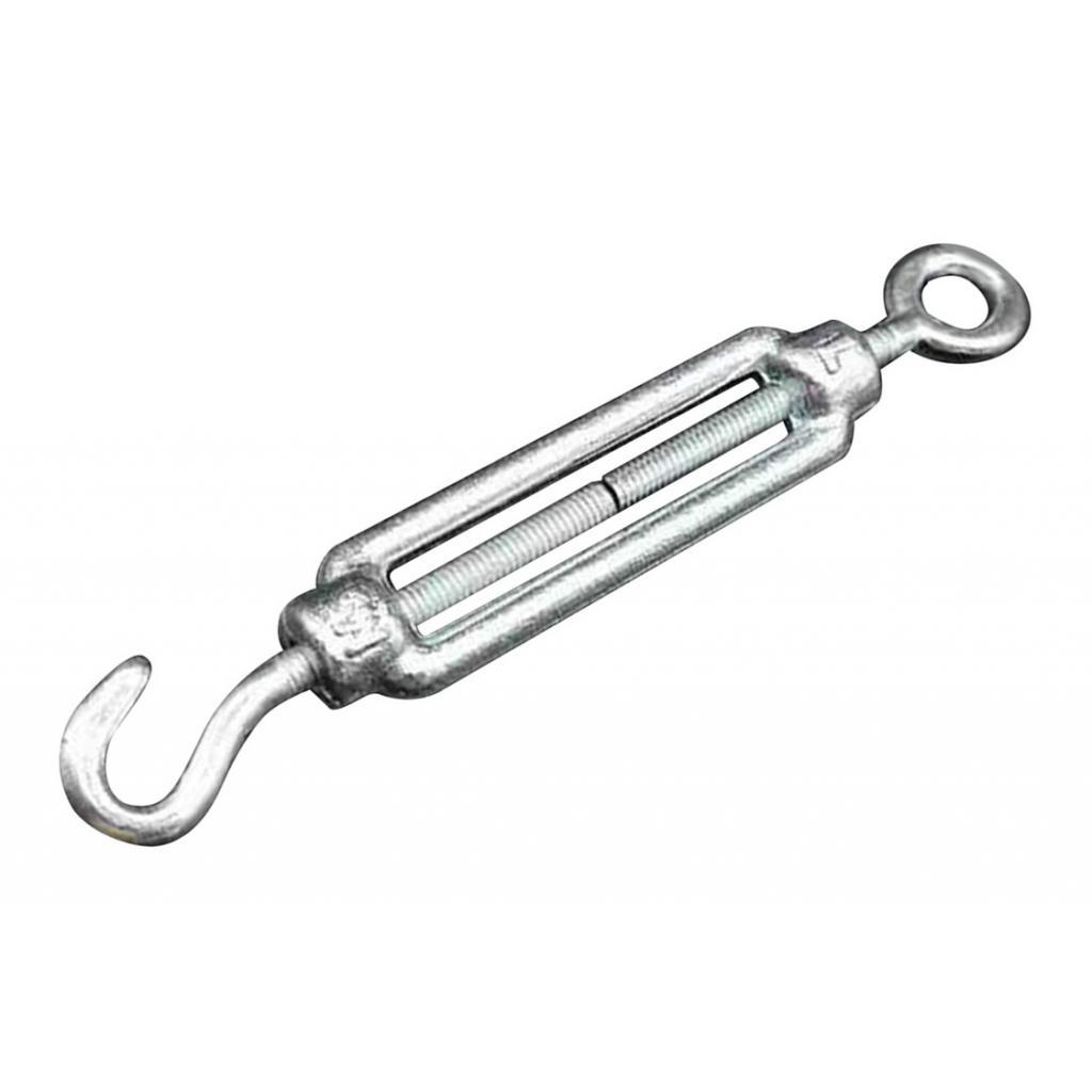 0.39 '' TURNBUCKLE 304 Stainless Steel Hook & Eye Turnbuckle Hook Wire Silver