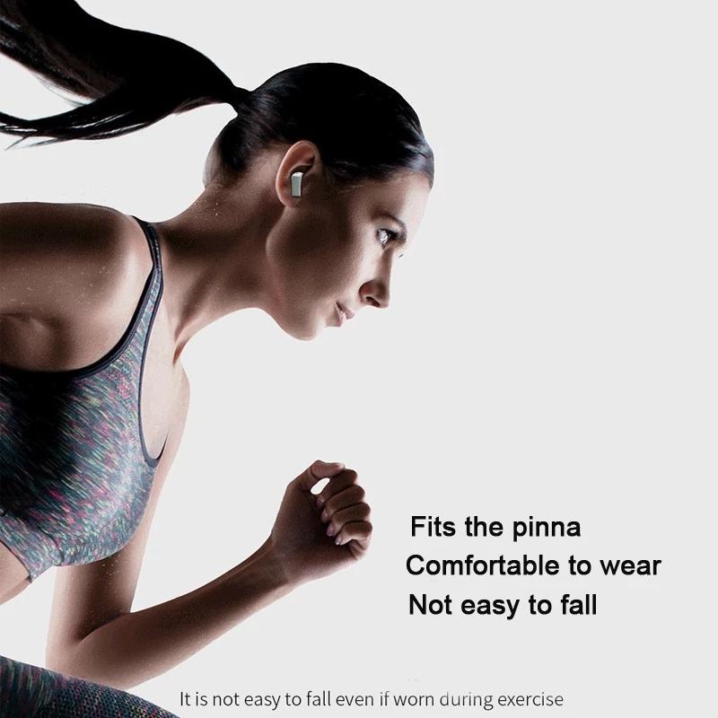 Mini Pro 5S TWS Tai Nghe Nhét Tai Bluetooth 5.0 Điều Khiển Cảm Ứng Không Dây Tai Nghe Stereo Tai Nghe Nhét Tai Thể Thao Tai Nghe Dành Cho Xiaomi iPhone