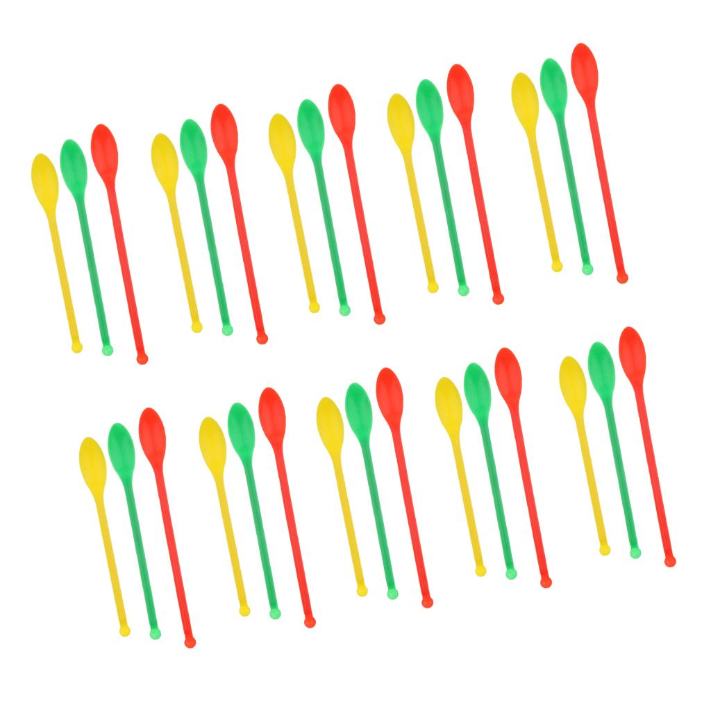 3pcs Medical Pharmacy Mini Micro Spoon Scoop Tasting Spoons