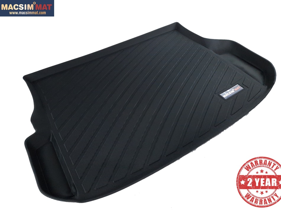 Thảm lót cốp xe ô tô Lexus RX 2010-2015 nhãn hiệu Macsim chất liệu TPV cao cấp màu đen