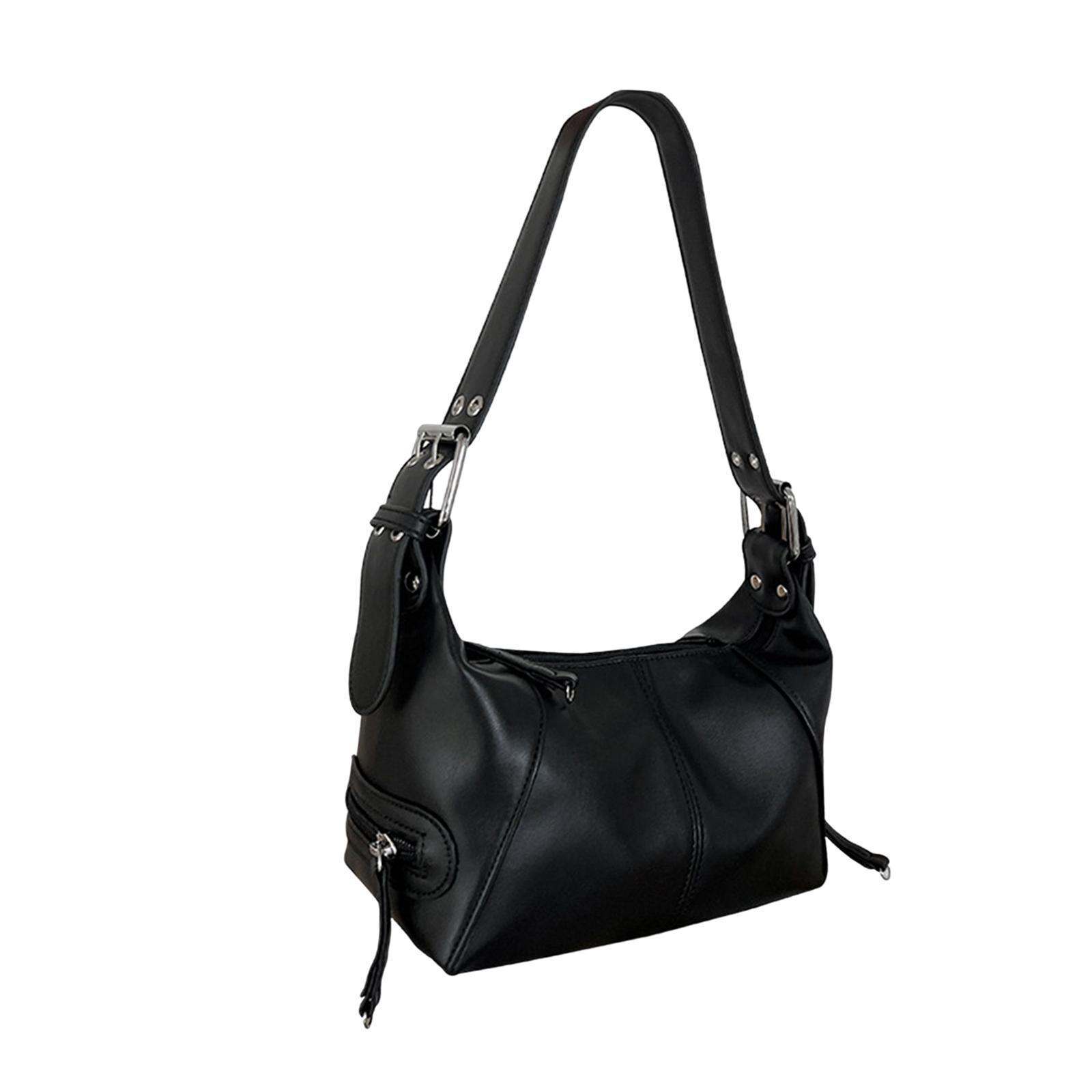 Women Girls Dumpling Bun Wallet Big Capacity Beach PU Leather Shoulder Bag