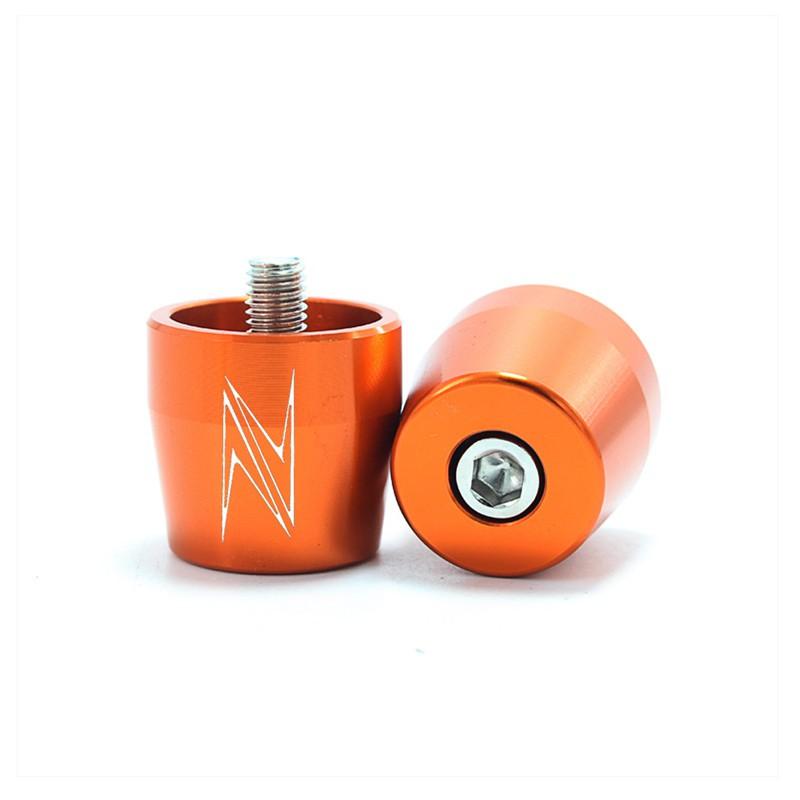 Bộ 2 đuôi gắn thanh tay lái xe máy chống rung CNC cho KAWASAKI Z250 Z300 Z650 Z750 Z800 Z900 Z1000