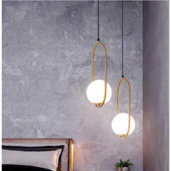 Combo 2c đèn thả dây tương đối dài 2m và 2 bóng 12w 3 mầu năng lượng DT HQ