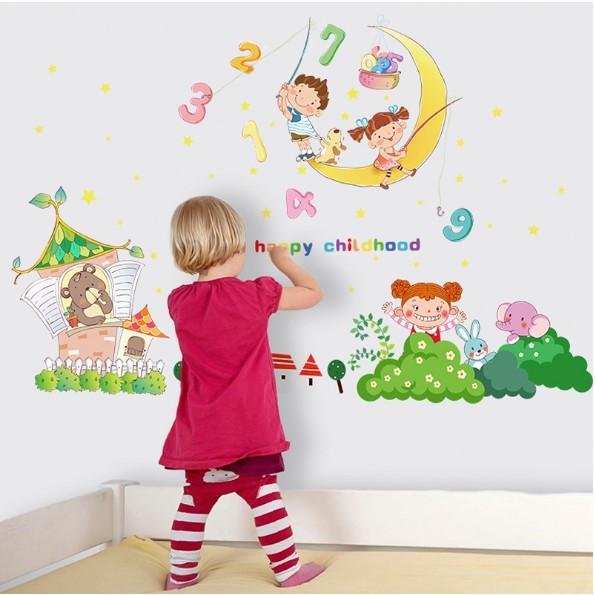 COMBO 2 TẤM DECAL TRANG TRÍ TỰ CHỌN