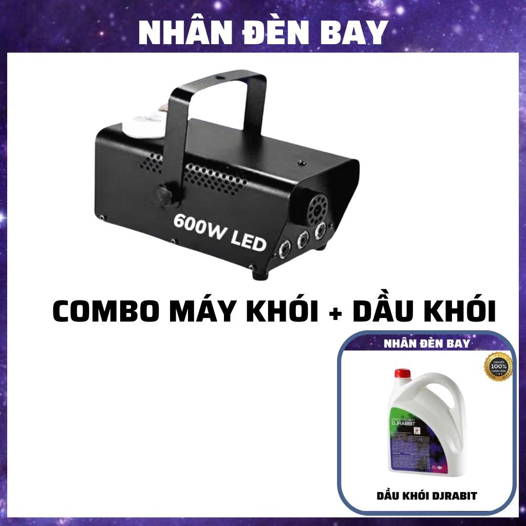 Máy Tạo Khói 600W Có Đèn Led Tạo Ra Khói Nhiều Màu Sắc Dùng Cho sân khấu, Phòng Karaoke,phòng bay