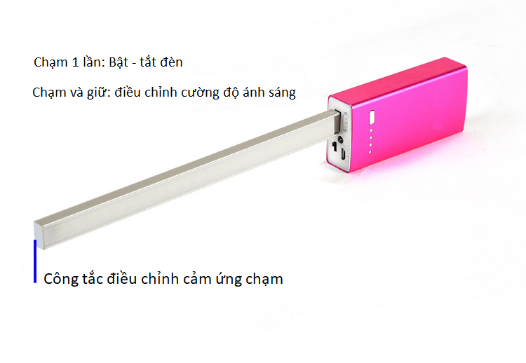 Đèn Led Dài 21 Hạt Đèn Led Cảm Ứng Chạm Cắm USB (2 loại ánh sáng)- Tỏa Nhiệt Nhanh