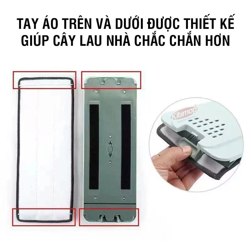 Cây lau nhà thay thế (Không Bao Gồm Thùng Vắt) Kitimop-S02