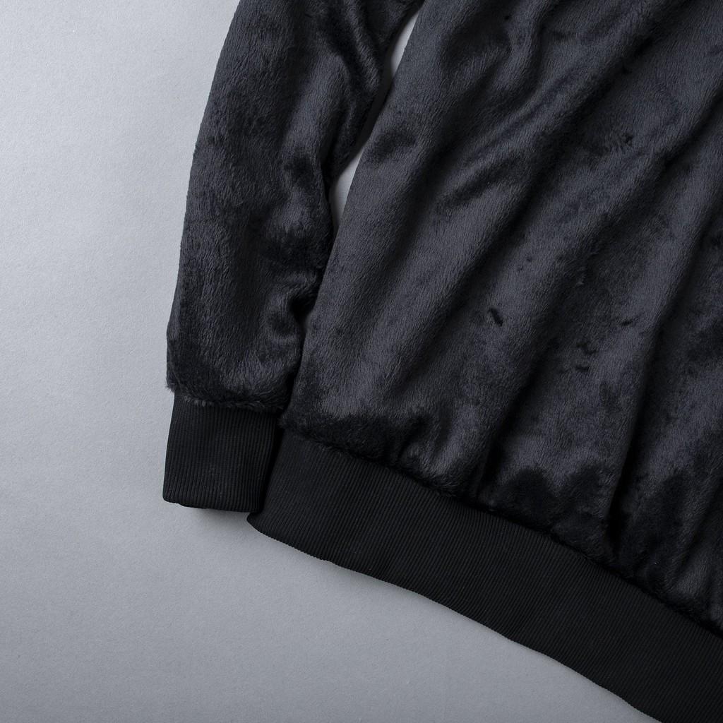 Áo hoodie lông unisex