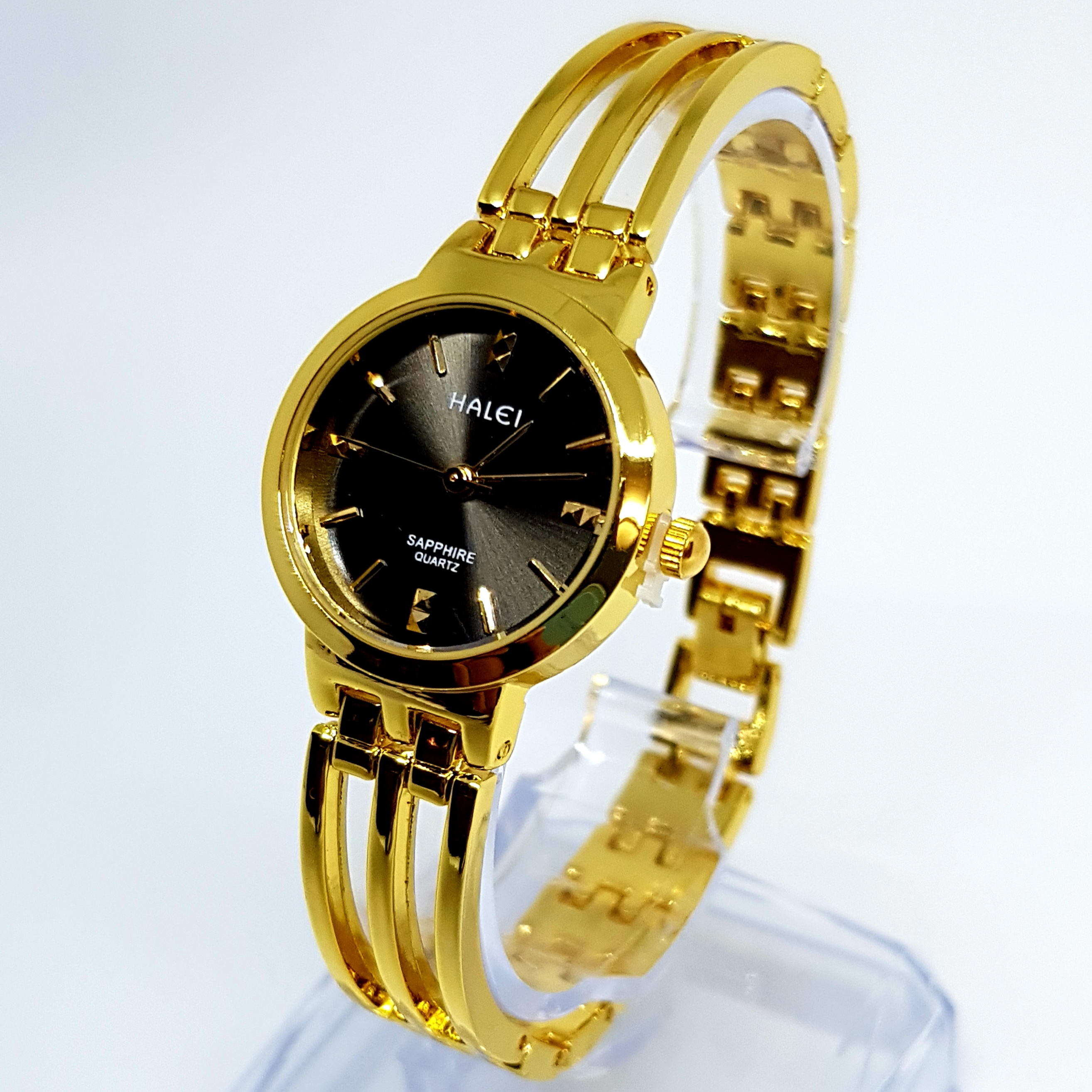 Đồng Hồ Nữ Mặt Đen Halei 25MM