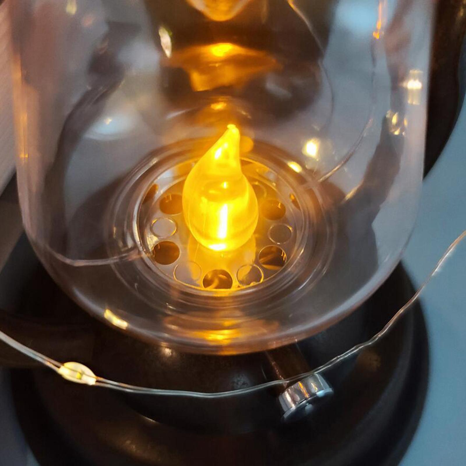 Vintage Style Solar LED Camping Lantern Hanging Light Lamp