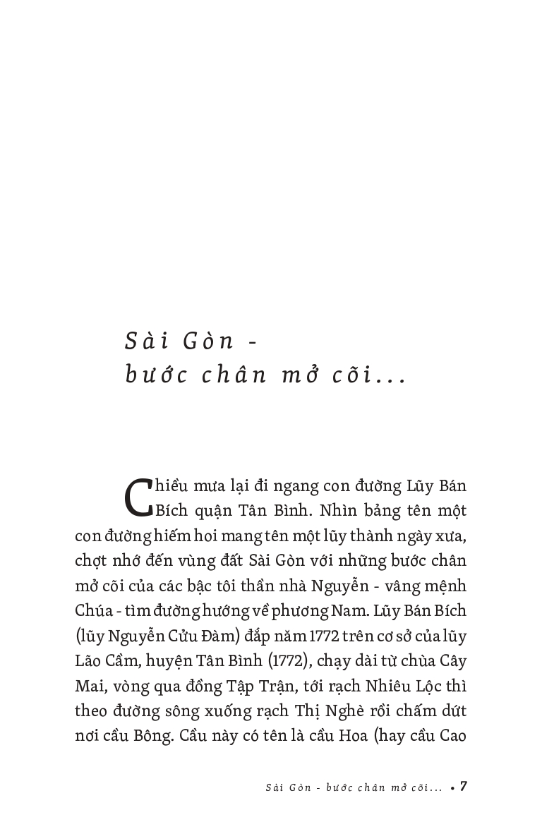 Sài Gòn - Đi qua ký ức