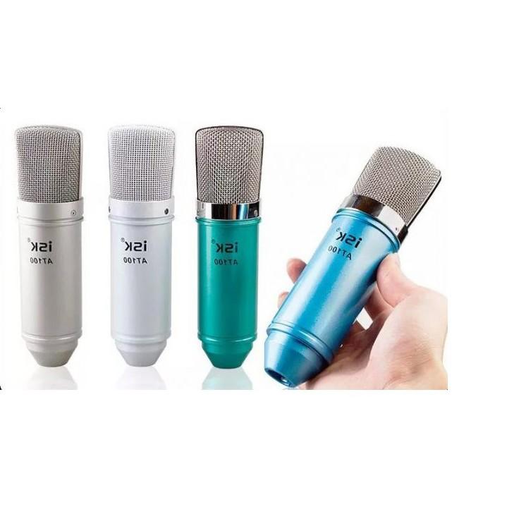 Micro AT100 loại 1 - thu âm, hát karaoke, livetream fb, bigo - bộ đôi cực đỉnh