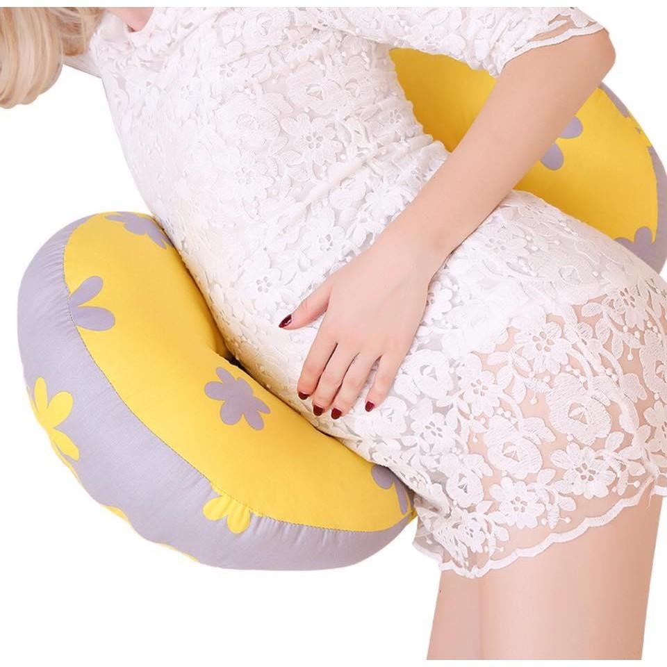 GỐI CHẶN BỤNG CHO MẸ BẦU BÍ- GỐI ÔM MẸ BẦU GIÚP MẸ GIẢM ĐAU LƯNG, NGỦ NGON. AN TOÀN CHO BÉ