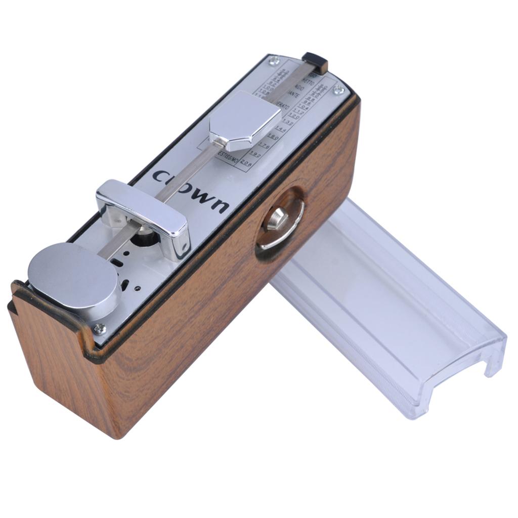 Mini Metronome Mechanical Metronome for Piano Guitar Bass Violin Perfect