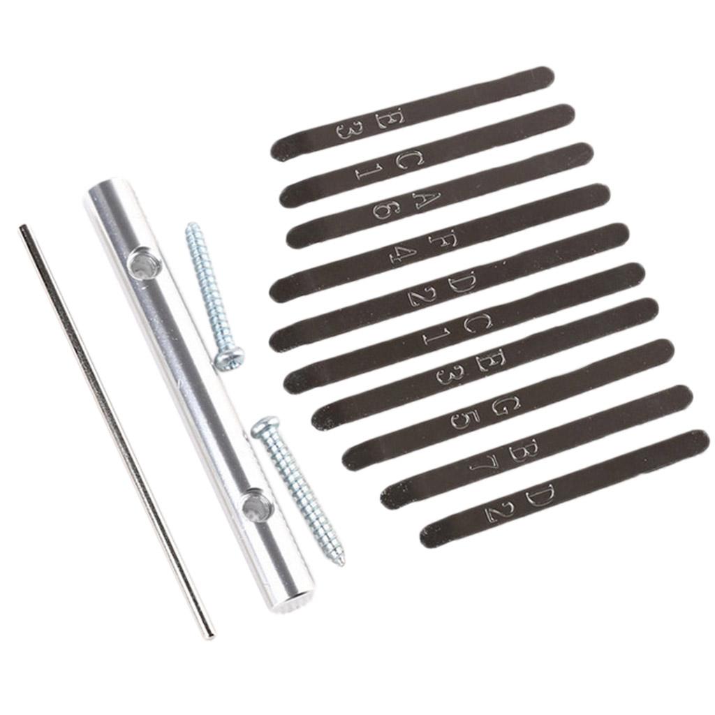 Thumb Piano Bridge Yên 10 Phím Set Kit Cho Bộ Phận Thay Thế DIY Của Kalimba