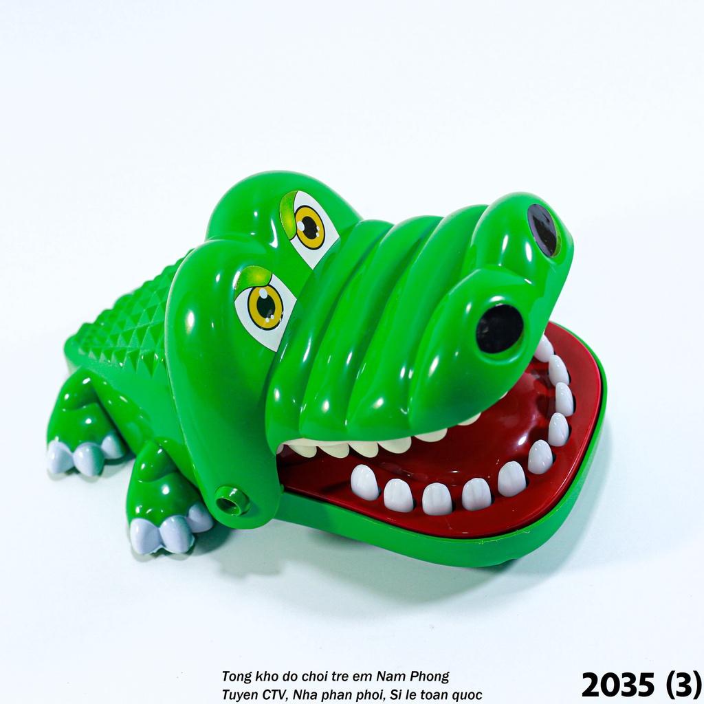Cá sấu bấm răng 2035 - Đồ chơi thông minh cho trẻ em - Quà tặng sinh nhật