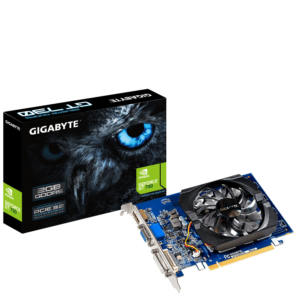 Card màn hình VGA Gigabyte GV-N730D5-2GI - GDDR5 6‎4 bit - Hàng Chính Hãng