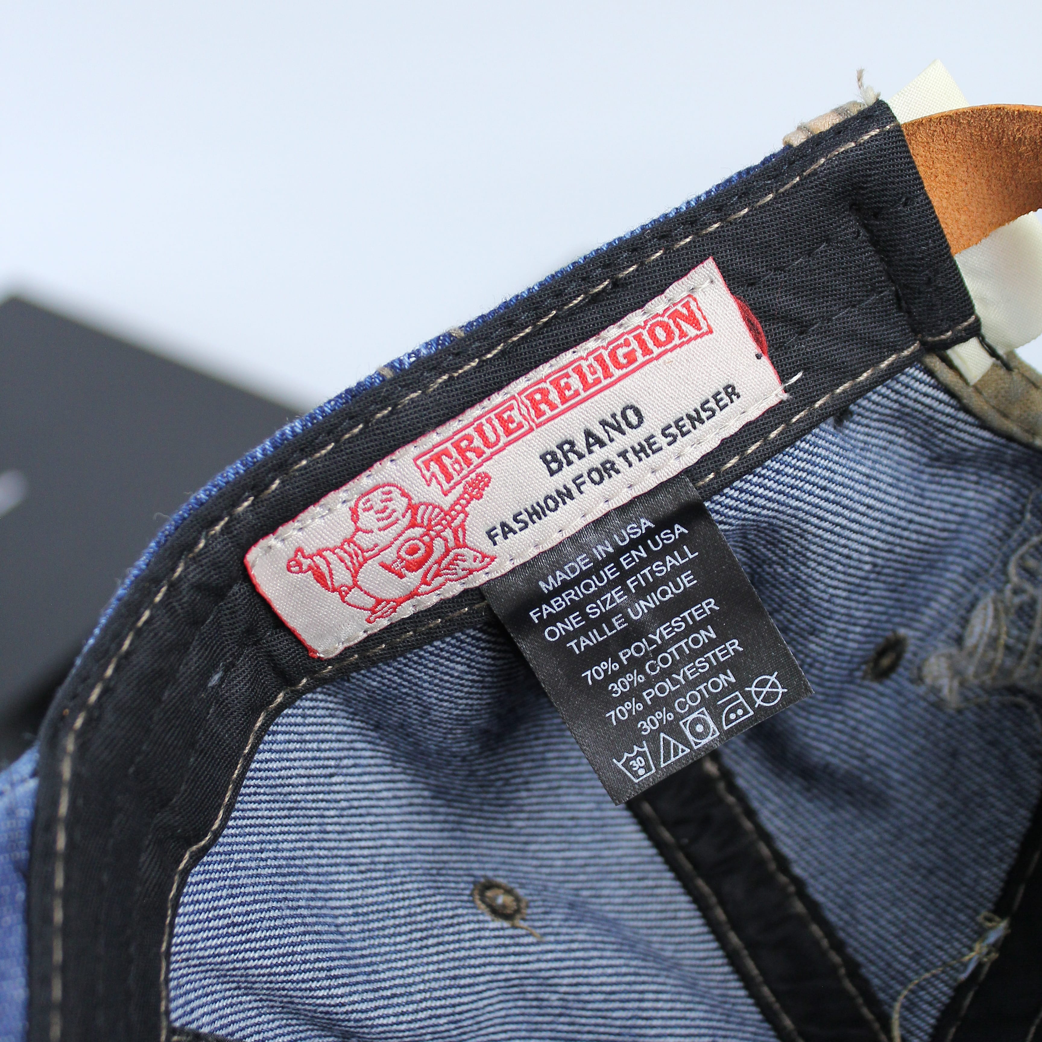 Nón nam, mũ lưỡi trai Ông Địa 35 phối vải jeans form đẹp thời trang đường phố