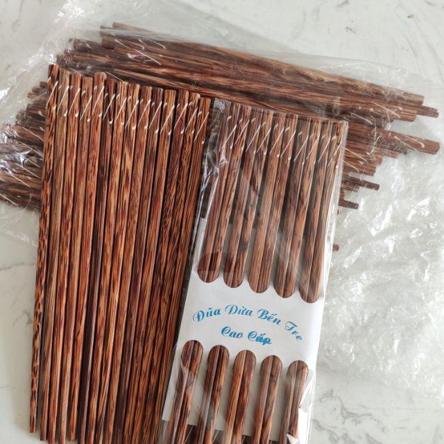 Đũa gỗ dừa vân loại 1 - 50 đôi