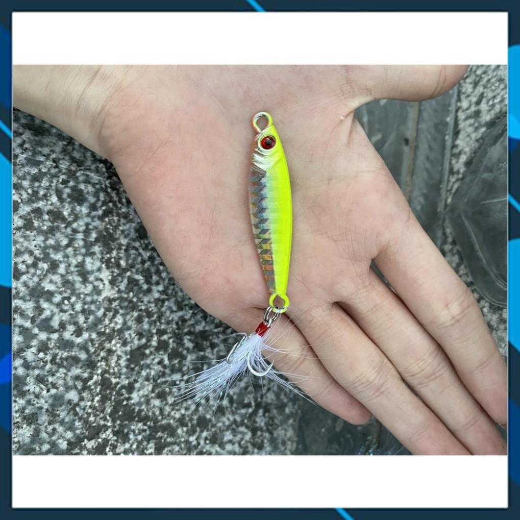 Mồi Câu Lure Jigging Nặng 7g_10g_15g_20g lure chẽm,nhồng,hồng,măng,vược,...._ Lure 24