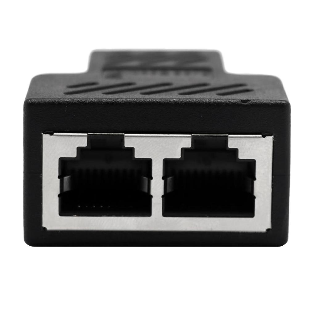 Splitter Adapter,   Ethernet Cable Splitter Connector, 1