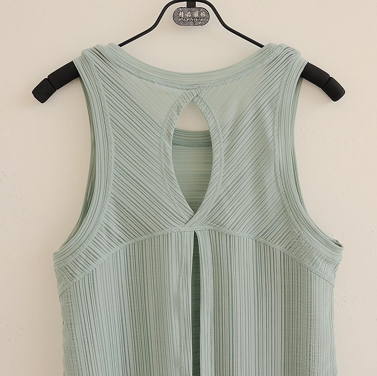 Áo tank top mặc ngoài lưới buộc dây phía sau