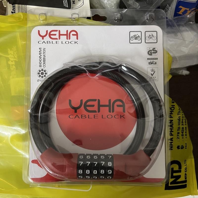 Khóa dây xe đạp 5 số YEHA S3112 - MSOFT