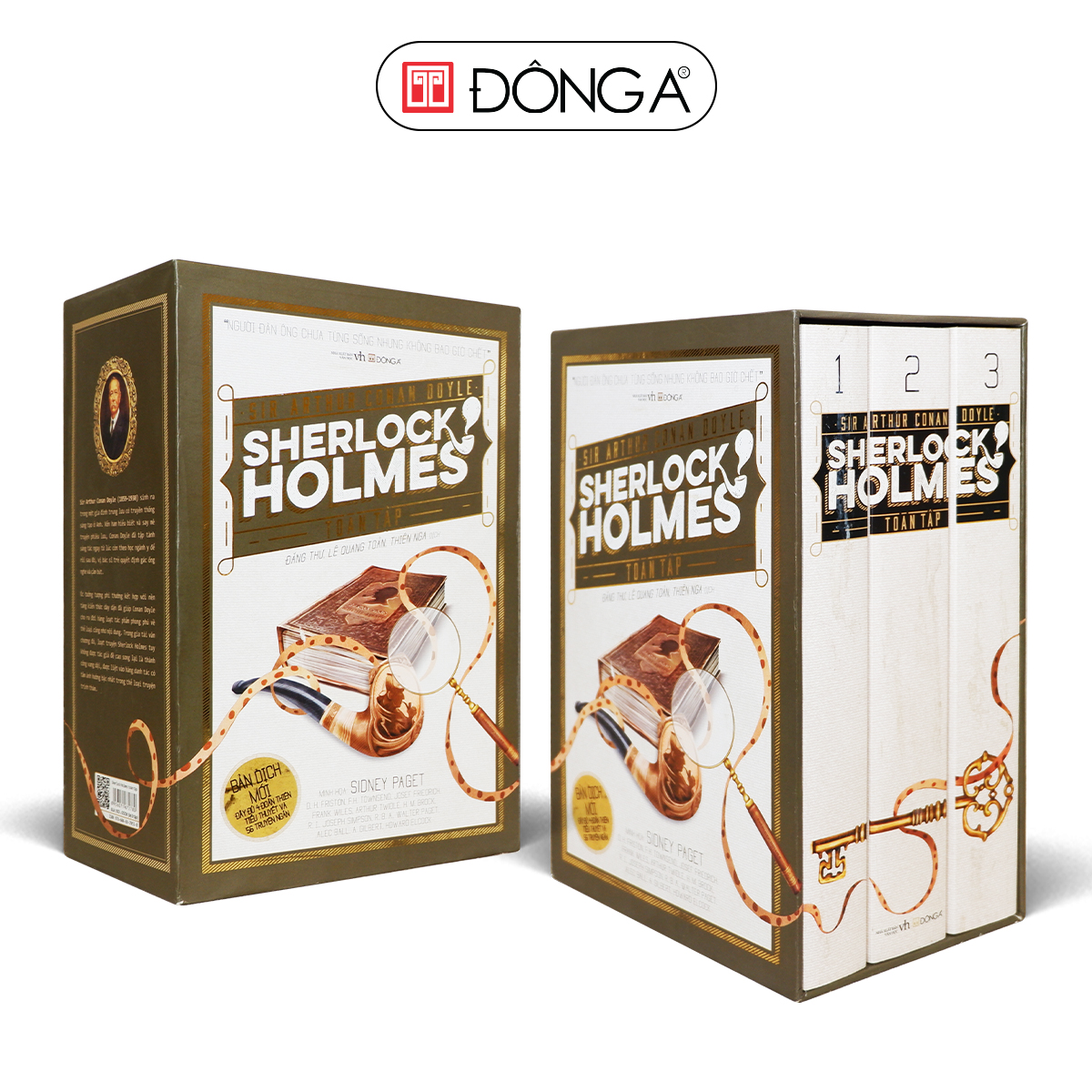 Sherlock Holmes Toàn Tập 3 Tập - Hộp Đứng Bìa Mềmtái Bản
