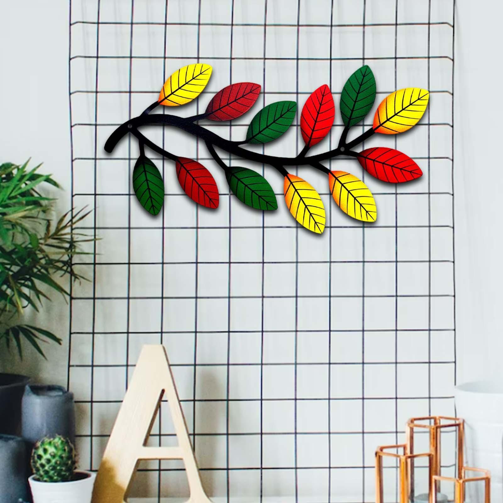 Multicolor Metal Tree Branch Wall Art Decor for living Room Balcony