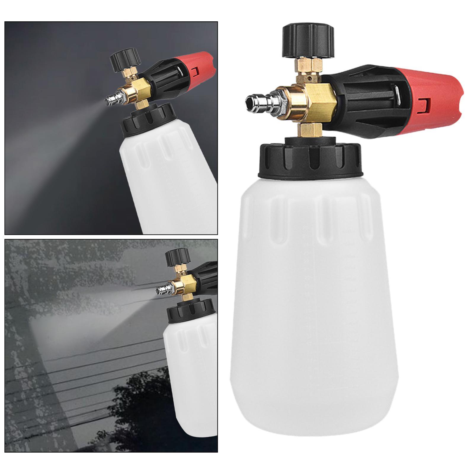 Foaming Sprayer 1/4" Quick connect Washer Bottle for Car Window Washing