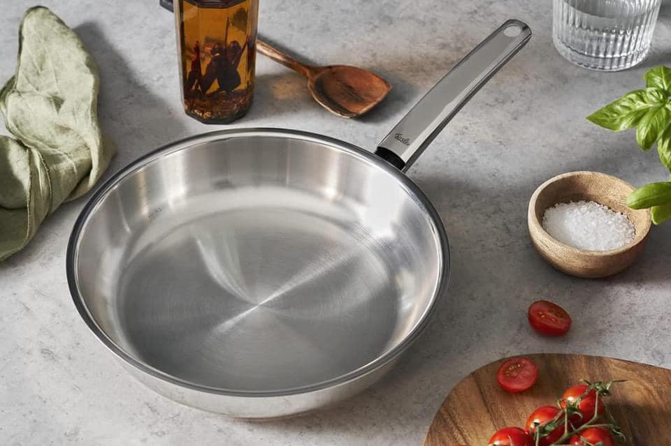 Chảo Inox Fissler Steelux Pro 24cm Hàng chính hãng