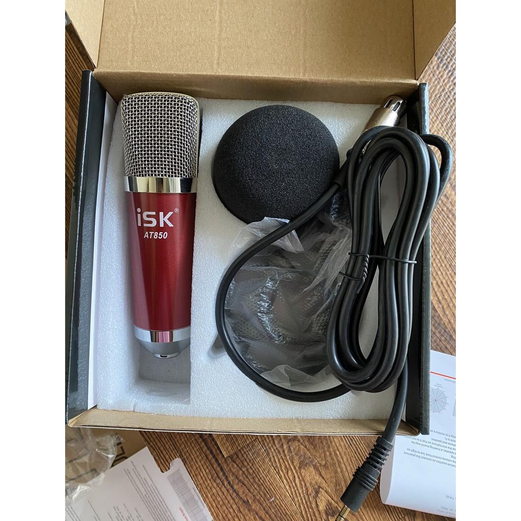 Mic Thu Âm AT850 FREE SHIP Hát Livestream , Karaoke ,Thu Âm . Chất Lượng Âm Thanh Cực Hay , Độ Bền Cực Cao