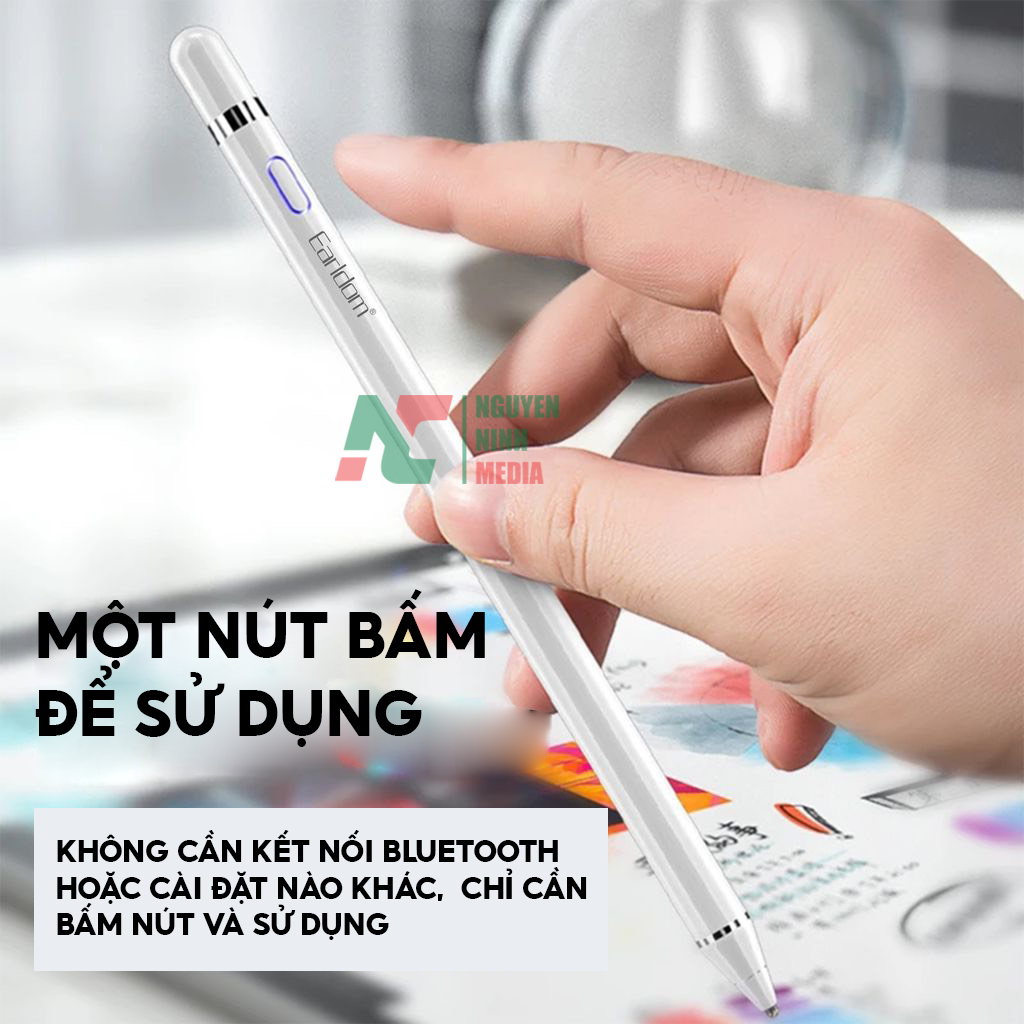 Bút Cảm Ứng Từ Tính Earldom ET - P2 - Hàng Chính Hãng