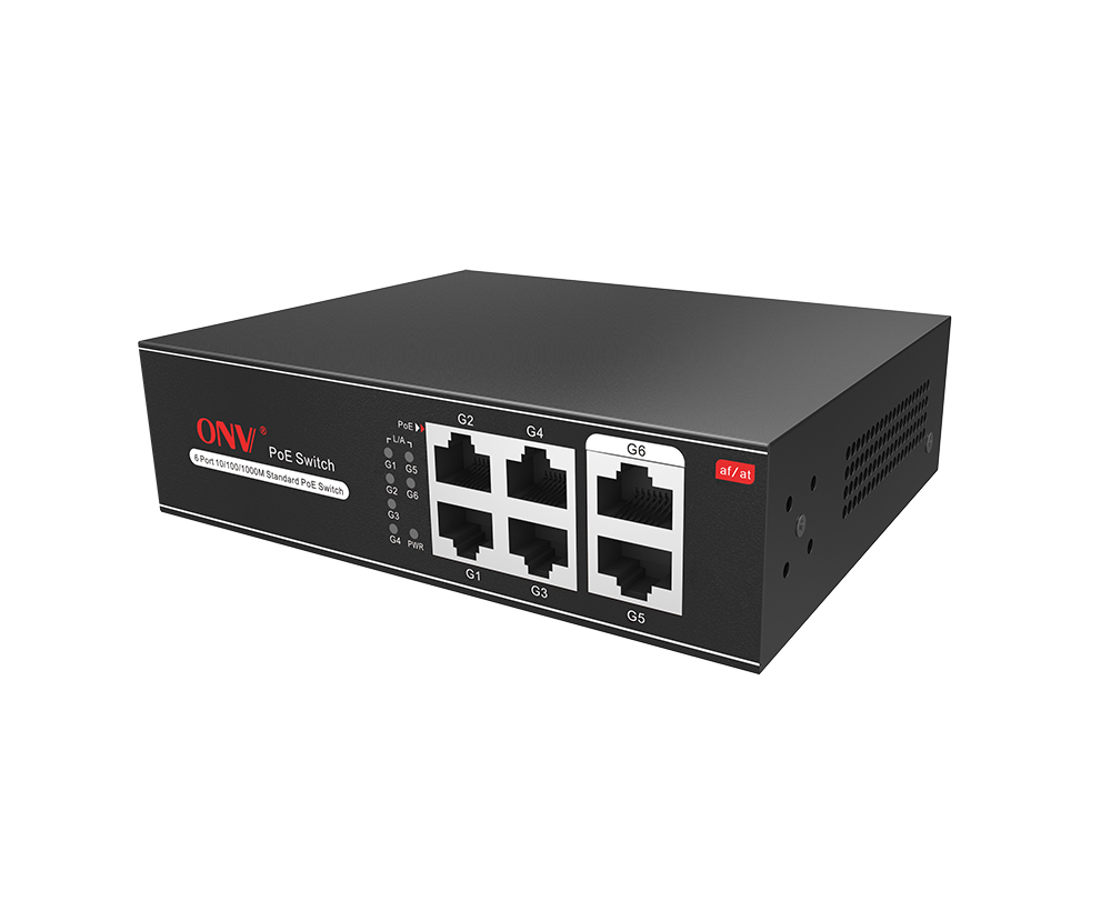 Switch POE 4 Cổng 1000M + 2 Port Uplink ONV-H3064PS-HÀNG CHÍNH HÃNG