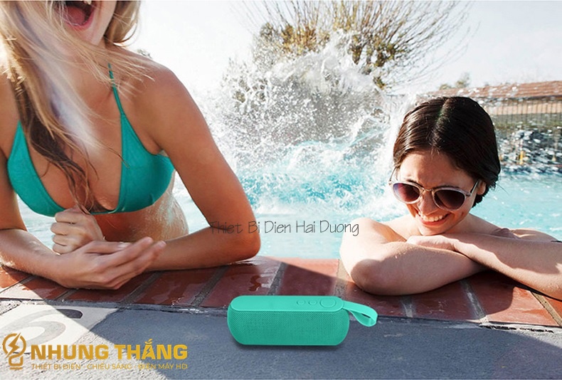 Loa Bluetooth Di Động Q106 - Hỗ Trợ Khe Cắm Thẻ Nhớ - USB - Dung Lượng Pin Lớn -Nhiều Màu Sắc - Có video