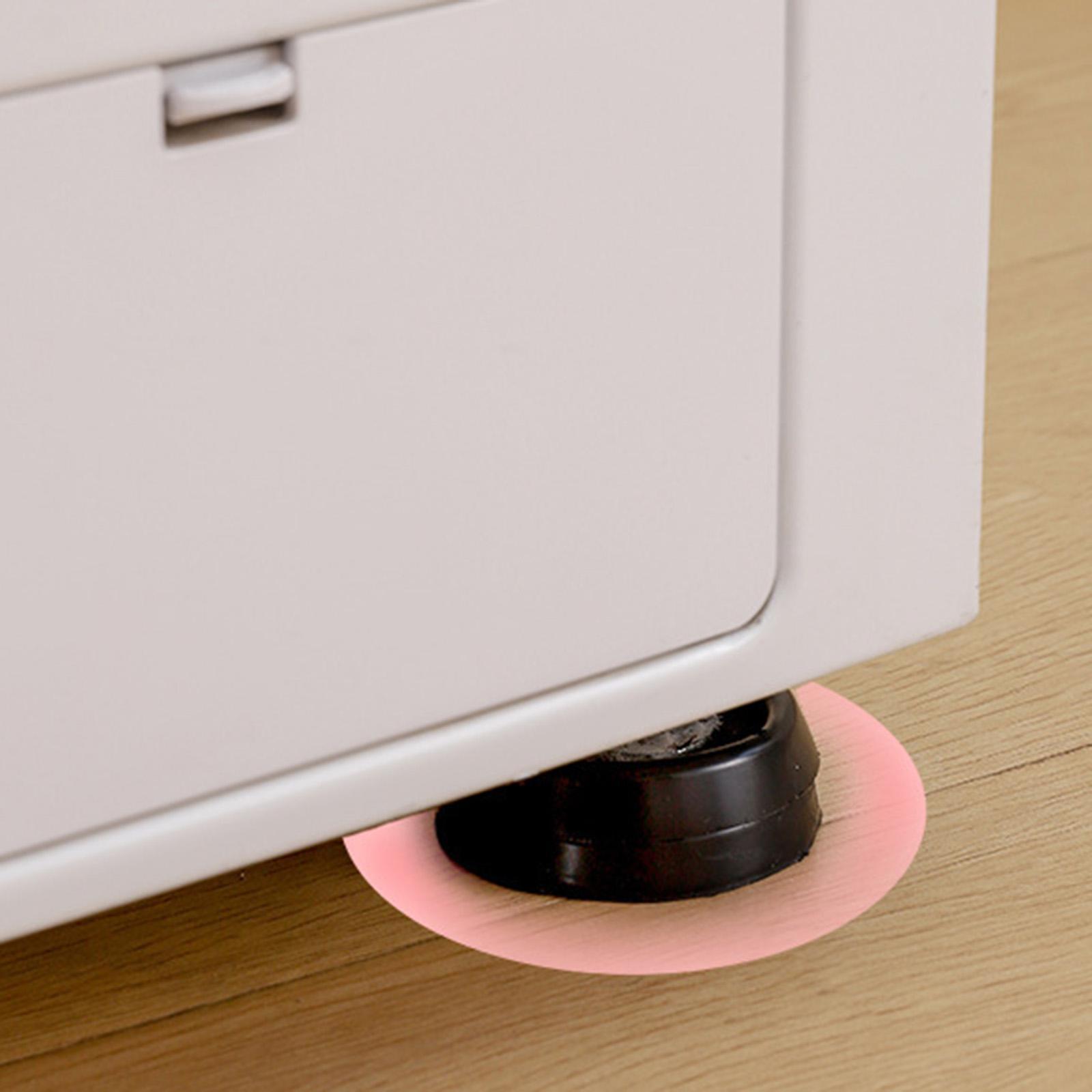 4x Anti Vibration Pads Furniture Bed Risers for Table, Bed, Cabinet, Furniture, Sofa