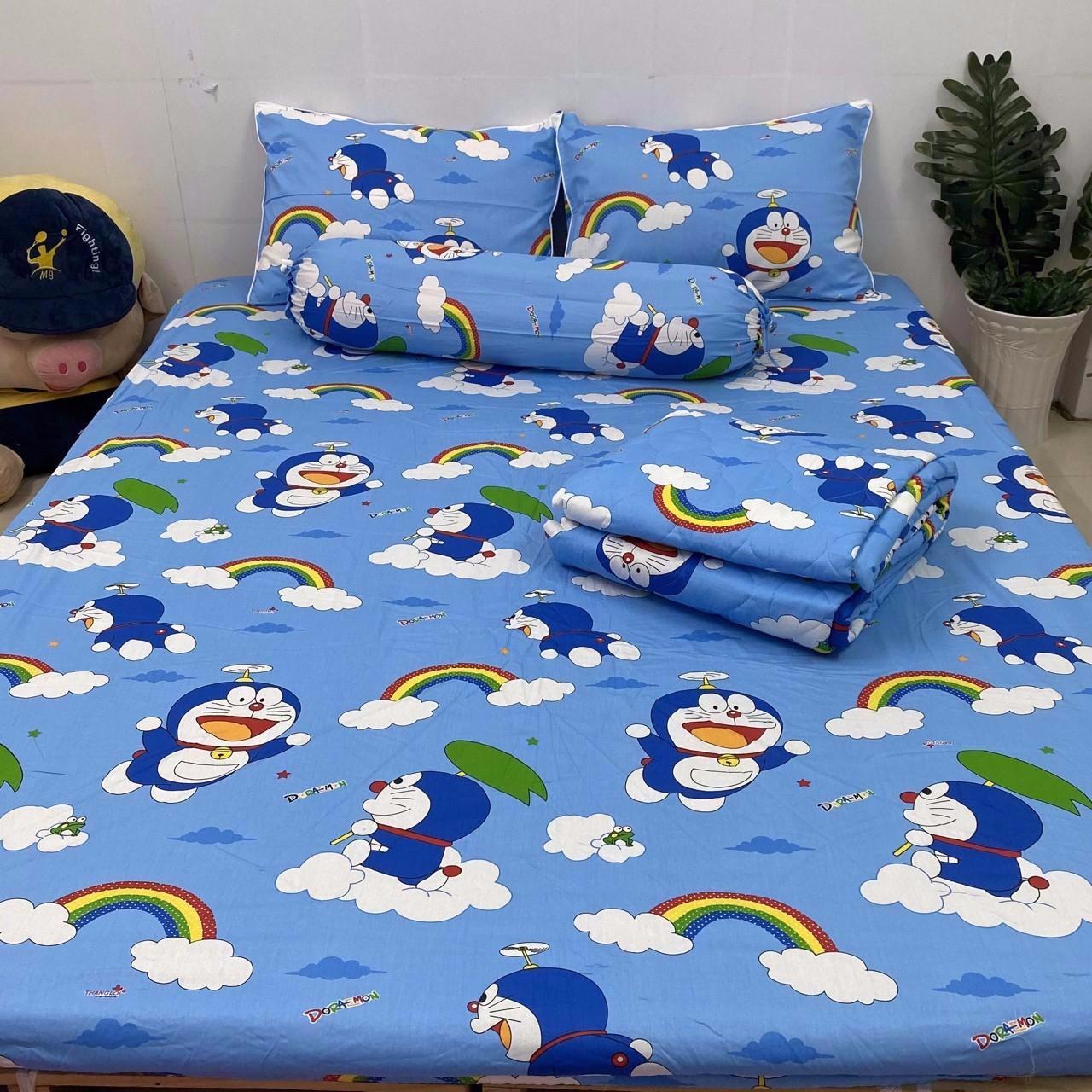 BỘ CHĂN RA GỐI COTTON