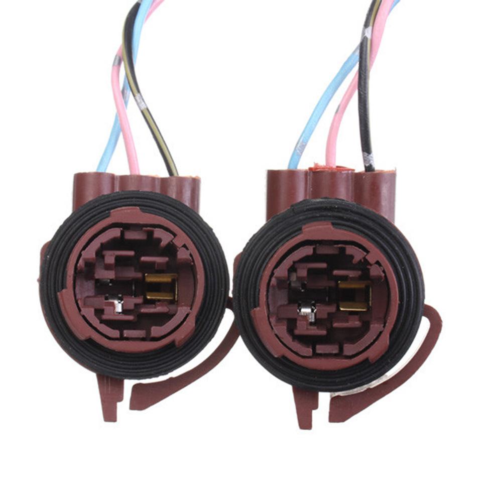 Giao hàng nhanh một cặp 3157 bộ giải mã đèn LED xe chiều rộng đèn phanh đèn phanh đảo chiều ánh sáng biển số đèn LED ánh sáng trắng bộ giải mã