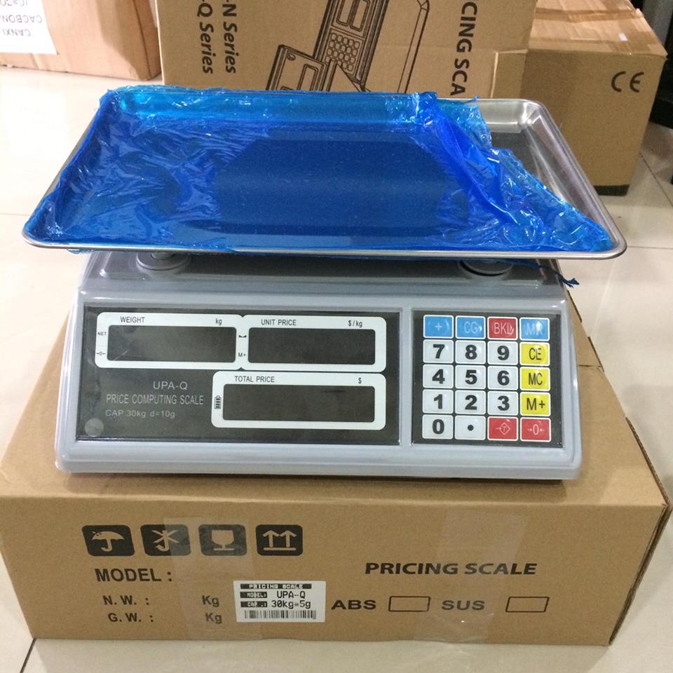 Cân siêu thị 30kg kết nối máy tính