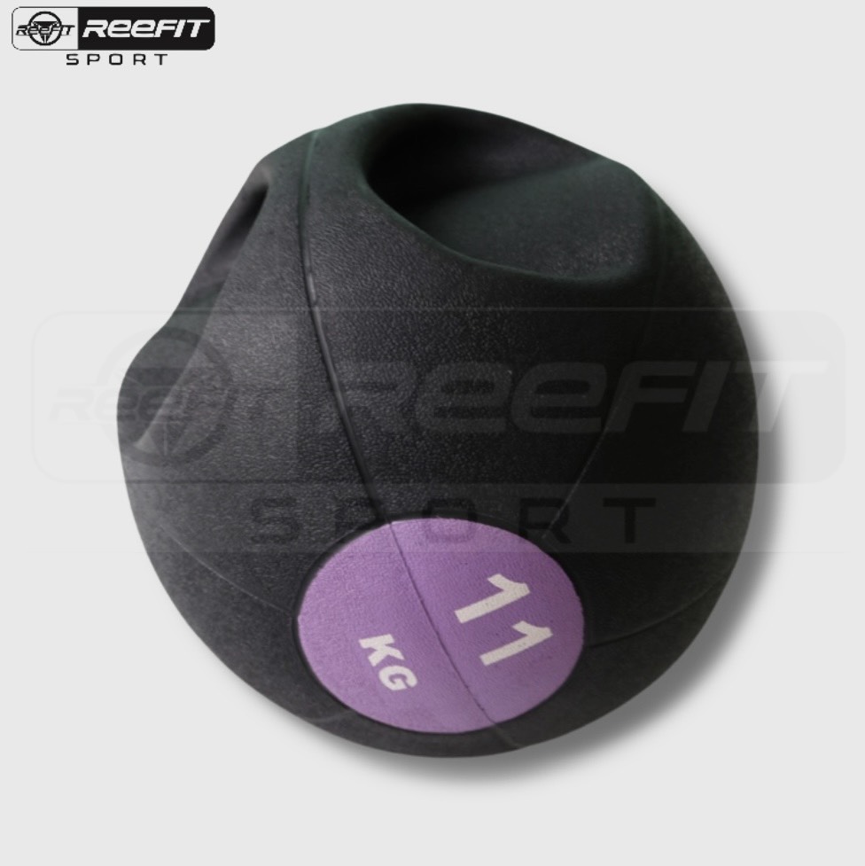 Bóng đập Medicine Ball 11kg có tay cầm RF54002