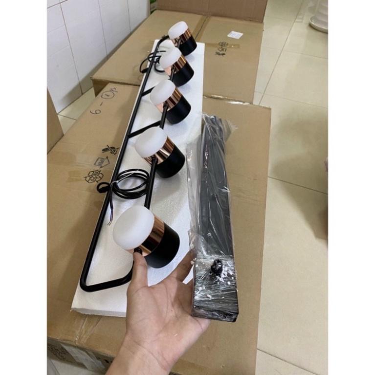 Đèn thả bàn ăn,bàn thả decor,đèn thả 6 đầu 3 mầu năng lượng DT HQ