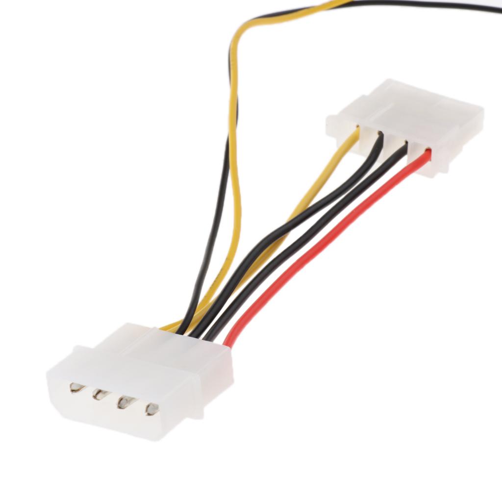1 Đến 31 đến 3 Máy Tính Khe Cắm PCI Bộ Điều Khiển Tốc Độ Quạt Làm Mát Hub 4Pin Kết Nối Nguồn Điện Mini 3Pin gia