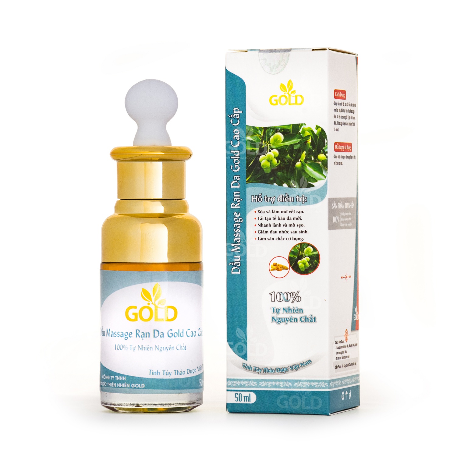 Dầu Massage Rạn Da Gold Cao Cấp 50 ml