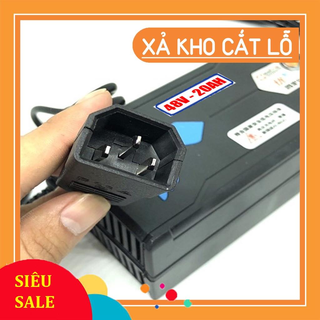 Sạc Xe Điện (48V-20AH) Chân Chụp bảo hành 12 tháng