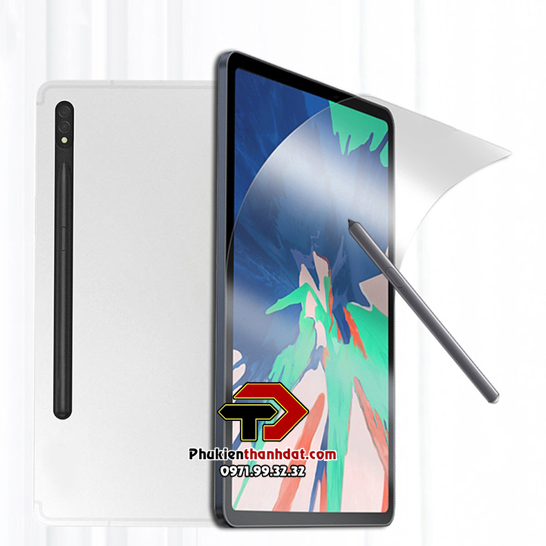 Miếng Dán Màn Hình Paper-Like cho Samsung Galaxy Tab S9, S9+ Plus, S9 Ultra, Tab S7, S8, Tab S7 FE, Tab S8+ Plus, Tab S7+ Plus Viết Vẽ như trên giấy