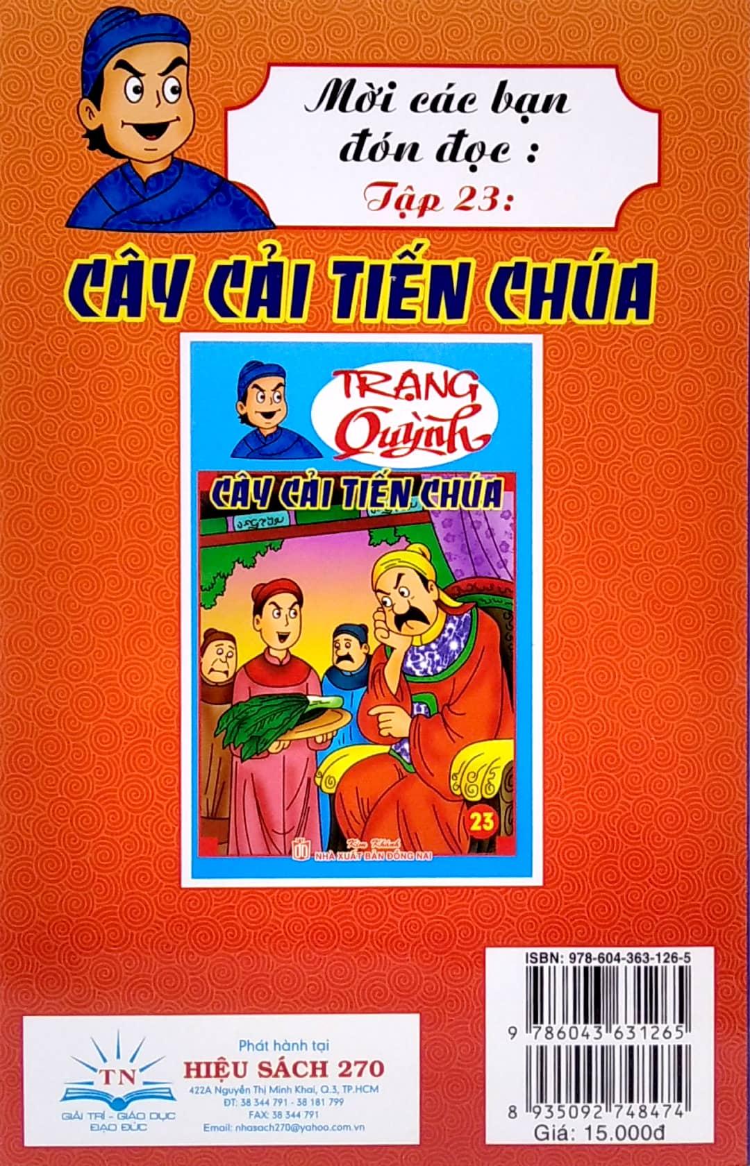 Trạng Quỷnh - Tập 22: Văn Võ Tranh Hùng