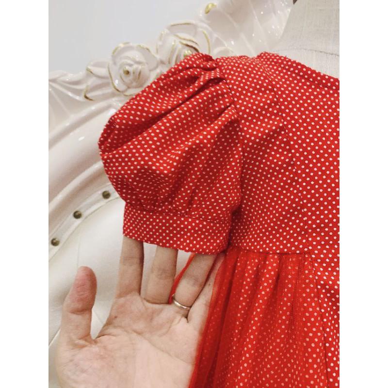 Đầm đầy tháng, thôi nôi bé, đầm bé gái