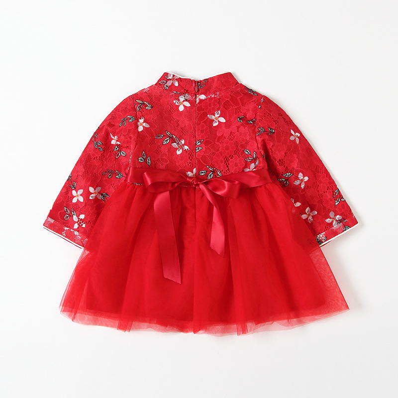 Váy Hanbok cách điệu bé gái, đầm kiểu công chúa xinh xắn, chân váy bồng nhẹ điệu đà, hàng IDEA cao cấp | MV08